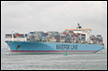 Brand in containers aan boord van Maersk Kampala