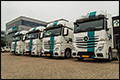 Biemond & van Wijk levert vier Mercedes-Benz Actros Gigaspace trucks aan Rutges Cargo