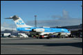 KLM-toestel beschadigd bij botsing Schiphol