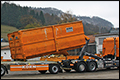 Slede-aanhangwagen van Müller Mitteltal in gebruik bij Korn Recycling