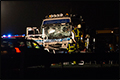 Vrachtwagenchauffeur licht gewond op A17 [+foto]