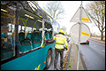 Slagboom van Prinsenbrug ramt Connexxion bus