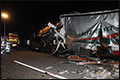 Dode bij ongeval met zes vrachtwagens op Duitse A3 [+foto&video]
