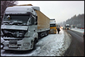 Eerste hevige sneeuwval in Oostenrijk zorgt voor ongevallen [+foto's]