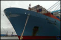 Werkzaamheden aan Maersk Lirquen zorgt in Schiedam voor geluidsoverlast