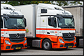 Eerste vijftien nieuwe Actros trucks met Euro VI motor in wagenpark G. SNEL