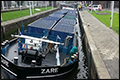 Binnenvaart schip zorgt voor oponthoud Parksluizen Rotterdam [+foto]