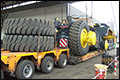 Speciaal Transport: 80 ton zware Komatsu dumper op transport [+foto's]