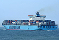 Brand op Maersk Kampal uitgebreid naar 6 containers