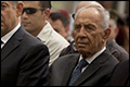 Israëlische president Peres in Nederland