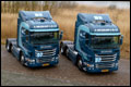 Drie nieuwe Scania G 440 Euro 6 trekkers voor H. van der Kooy & Zn.