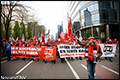Brussels vakbondsbetoog ontaardt in rellen [+video]