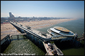 Krakers bezetten Scheveningse pier 