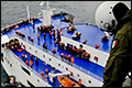 Evacuatie brandende ferry Norman Atlantic vordert langzaam