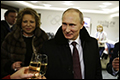 Poetin viert goud Wüst in Holland Heineken House 