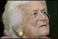 Barbara Bush in ziekenhuis