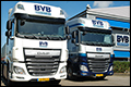 Acht nieuwe DAF XF trekkers voor BVB Logistics