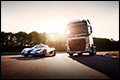 Volvo FH racet tegen een Koenigsegg One