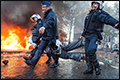Belgische premier veroordeelt geweld demonstraties