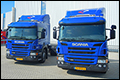 Twee nieuwe Scania distributietrekkers voor Van den Haak Geldermalsen 