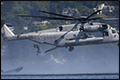 Helikopter VS stort in Golf van Aden