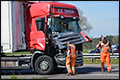 Ongeval met twee vrachtwagens op A58 [+foto]