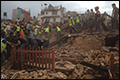 Veel doden na aardbeving Nepal 