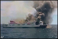 Brand op Spaanse veerboot 'Sorrento' [+foto's]