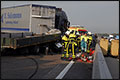 Dode na ongeval met vrachtwagen op A59 [+foto]