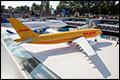 DHL levert vliegtuig van ruim twee meter