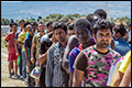 Aantal asielzoekers Griekenland stijgt snel 