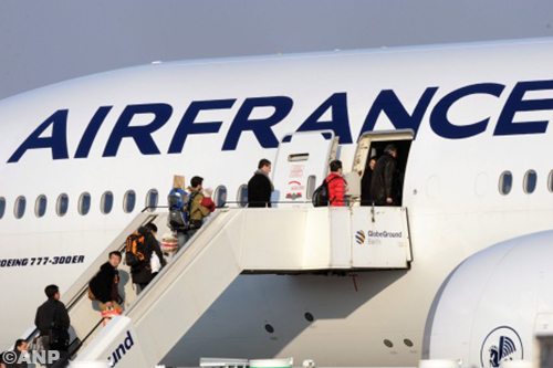 Toestel Air France strandt door valse melding