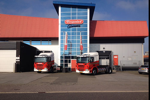 Twee Scania LNG-trekkers voor Bakkerij Borgesius