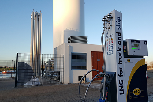 Koninklijke Rotra neemt Europa's eerste multimodale inland LNG-vulstation in gebruik