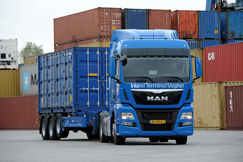 Drie MAN-trucks voor Van Berkel