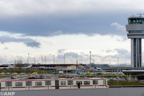 Terminal luchthaven Sofia ontruimd