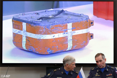 Rusland opent zwarte doos neergeschoten straaljager