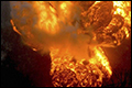 Brandstoftrein explodeert in VS [+foto's]