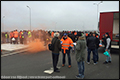 Massaal protest havenarbeiders op Maasvlakte [update+foto's]