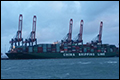 Grootste containerschip CSCL Globe aangekomen in Rotterdam [+foto]