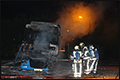 Vrachtwagen uitgebrand bij transportbedrijf G. de Kruijf [+foto's]