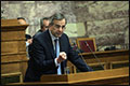 Griekse oppositieleider stemt voor 