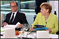 Merkel maandag naar Hollande voor overleg 