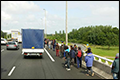 Extra afvaarten via Duinkerken in verband met staking bij Calais [+foto's]