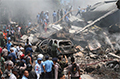 Tientallen doden door crash transportvliegtuig Indonesië [+foto]