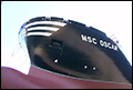 Grootste containerschip 'MSC Oscar' vandaag in Rotterdam
