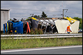 Tweede ongeval met vrachtwagen op E19 in België [+foto]