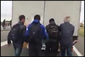 Vluchtelingenprobleem Calais breidt zich uit naar havens België [+foto's en video]