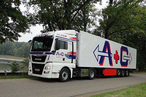 MAN-aandeel groeit bij A+G Transporten Venlo