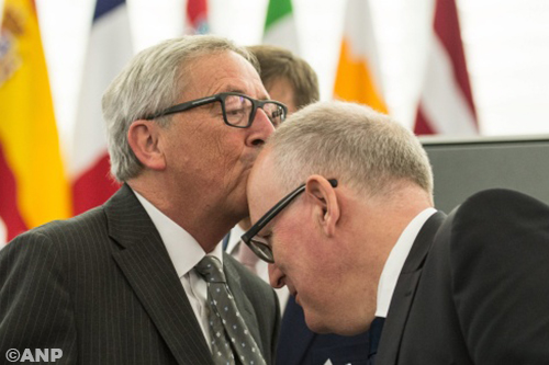 Timmermans: Europees project kan stranden